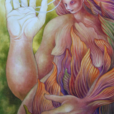 "Woman 5, 2005" 55 x 75 cm