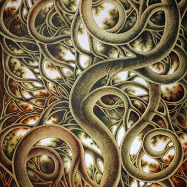 "1 December 2024" Watercolor 56 x 76 cm