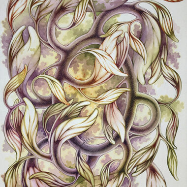 "8 June 2024" Watercolor 54 x 72 cm